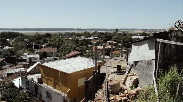 Asuncion Város Fővárosa Legnagyobb Városa Paraguay — Stock videók