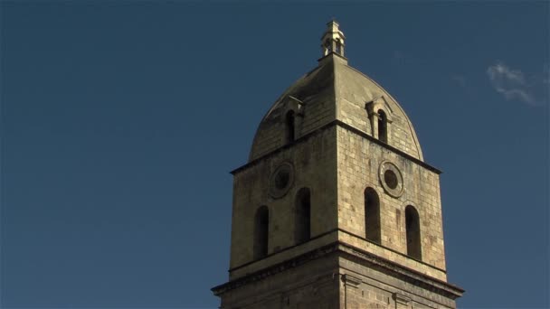 Basilica San Francisco Chiesa San Francisco Paz Bolivia — Video Stock