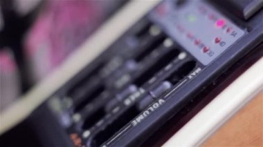 Elektro Gitar Kontrol Paneli Detayı. 