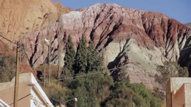 Cerro de Los Siete Colores (yedi renk Tepesi), Purmamarca, Arjantin.