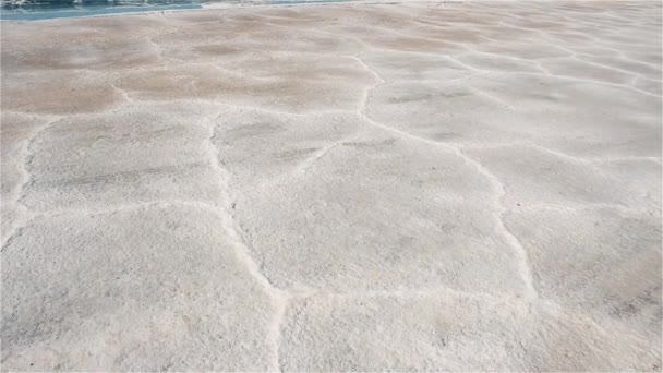 7月の塩砂漠 アルゼンチン — ストック動画