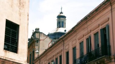 Buenos Aires, Arjantin San Telmo Mahallesi'nde Eski Kilisesi.