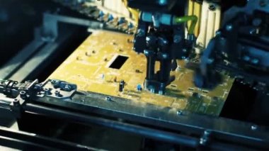 Robot makine Pcb imalat ve uygulama mikroçip yönetim kurulu için.