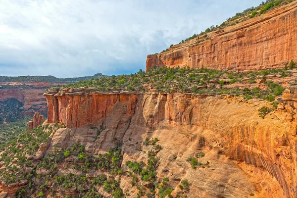 Dramatic Ridge Desert Colorado National Monument Colorado — Stock Photo, Image