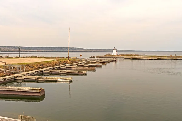 Ruhiger Hafen Frühling Kagawong Ontario Auf Der Insel Manitoulin — Stockfoto