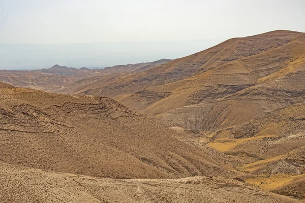 Blick Auf Die Judäische Wüste Israel — Stockfoto