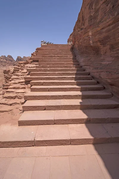 Starověké schody Lepřidání do hrobky — Stock fotografie