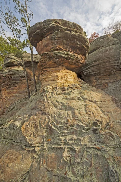 Hoodoos en grès Atteindre le ciel — Photo