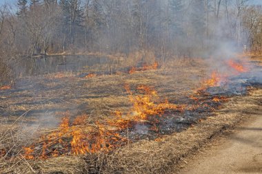 Yangının merkeze yanmasına izin verme