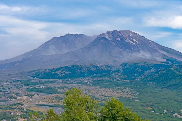 Vulkanisch Landschap Uitbarsting Van Mount Helens National Volcanic Monument Washington — Stockfoto