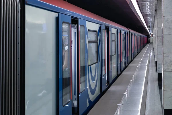 Moskau Russland Mai 2018 Die Moskauer Metrostation Spartak Befindet Sich — Stockfoto