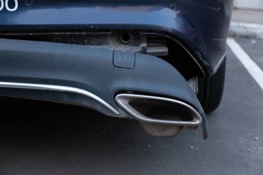 Moskova, Rusya - 17 Ağustos 2018: A CIA 200 araba Mercedes Benz şirketi 