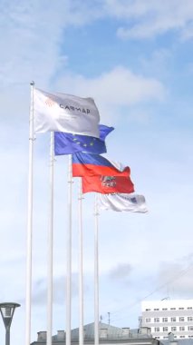 Safmar Grubu, Rusya, Moskova ve Avrupa Birliği bayrakları