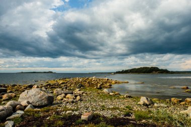 Bolşoy Solovetsky Adası, Rusya 'daki Beyaz Deniz kıyısında..