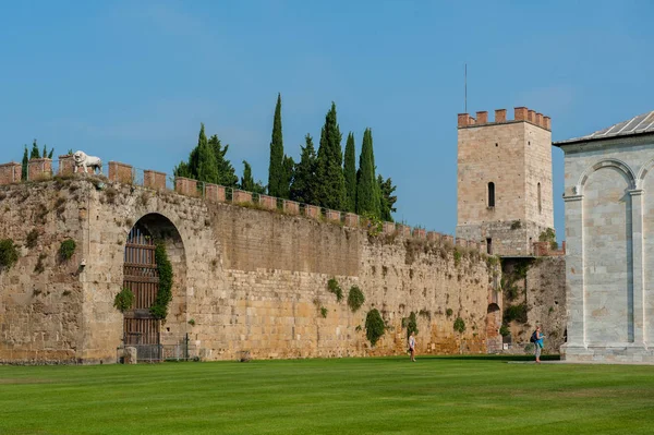 Famous Miracle Square Summer Pisa Italy — Stock Photo, Image