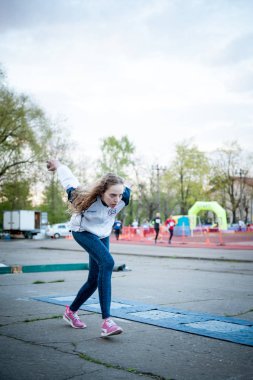 MOSCOW, RUSSIA - 13 Mayıs 2017 tarihinde Bocce İlerleme Şampiyonası Iskra Stadyumu, Moskova, Rusya.