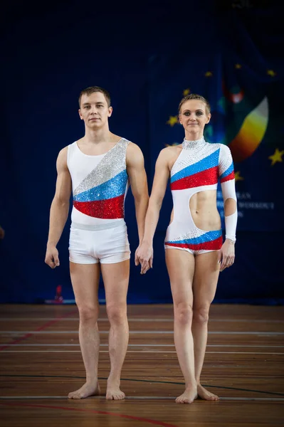 MOSKAU, RUSSLAND - 22. MÄRZ: Pole Sports Elite 2014 am 22. März 2014 in Moskau, Russland. — Stockfoto