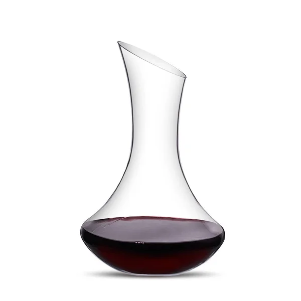 Decanter for wine on a white background — Stock Photo, Image