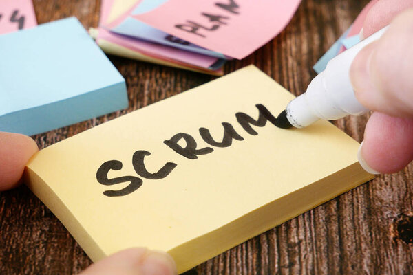 гибкая плата с бумажной задачей, концепция гибкой методологии разработки программного обеспечения