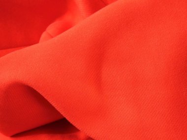 Kırmızı kumaş dokusu, ipek arkaplan, yüzey