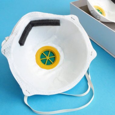 Yüksek koruma seviyesine sahip solunum cihazı. 