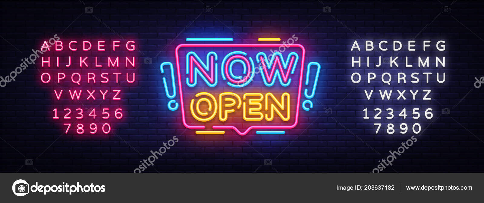 Neon inscription of follow me Royalty Free Vector Image