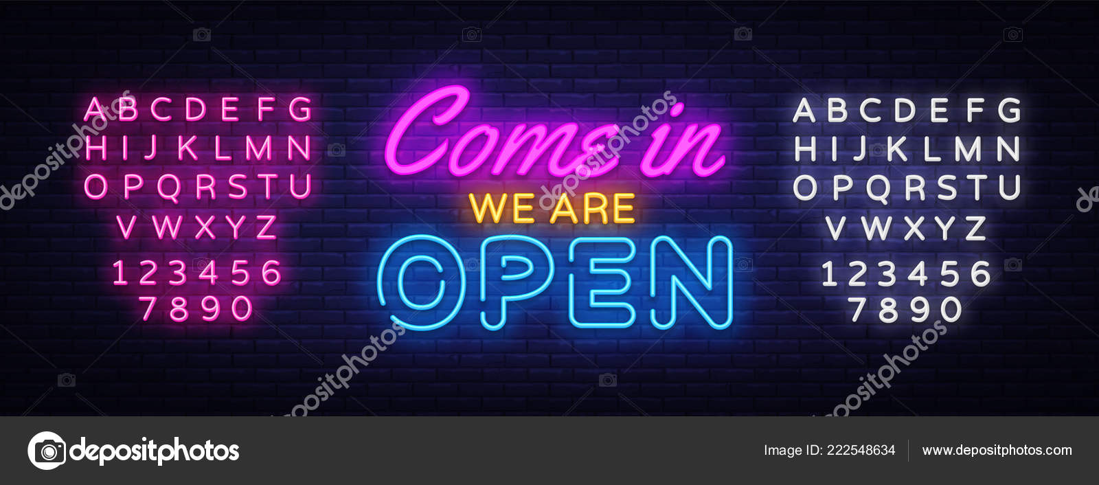 Shop Open Sign Template