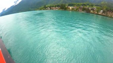 Dağlar göl ve eski şehir hikaye kitabı bazı İsviçre en iyi yerler