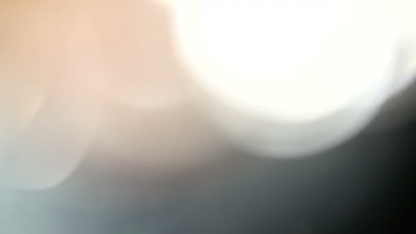 実際のレンズ Flare Uhd アニメーションと暗い背景に超高の光漏れ — ストック動画