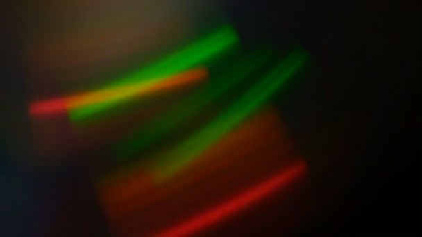 fuites de lumière en Ultra Haut sur fond sombre avec une réelle lentille flare.4K animation UHD  