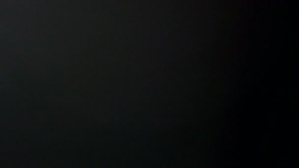 Легкі Імпульси Прекрасний Витік Світла Ultra High Темному Тлі Реалістичним — стокове відео