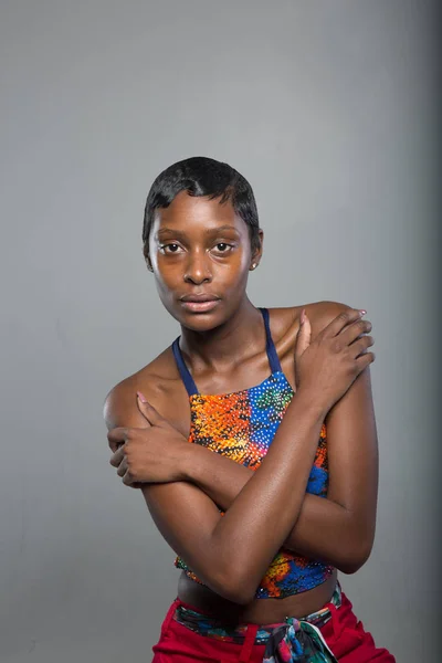 Beautiful Young African American Woman — Stock Photo, Image