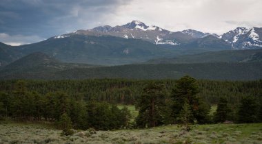 rocky Dağları'nın panoramik görünüm