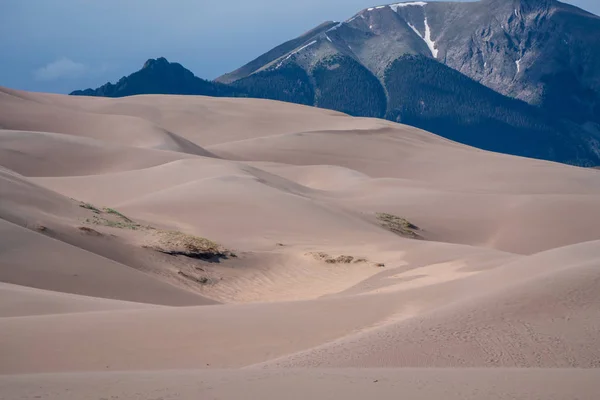 Великий пісок дюн Національний парк в Колорадо Стокове Зображення