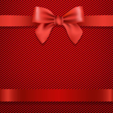 Yay, vektör çizim ile kırmızı arka plan