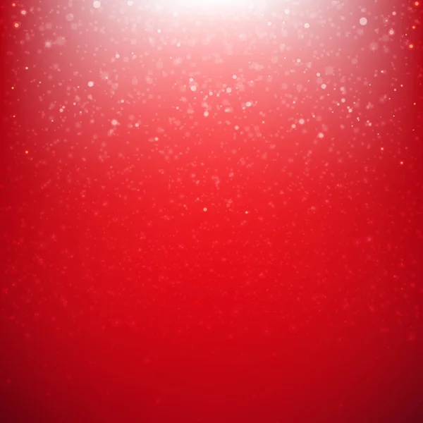 Xmas Red Background Gradient Mesh Vector Illustration — Stock Vector