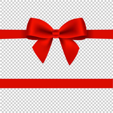 Kırmızı kurdele degrade kafes ve yayla