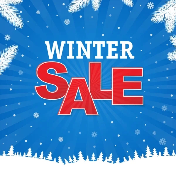 Kar tanesi degrade kafes ile kış poster