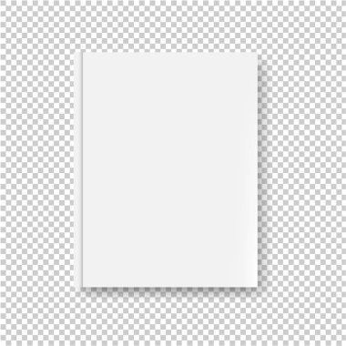 İzole kitap saydam arka plan