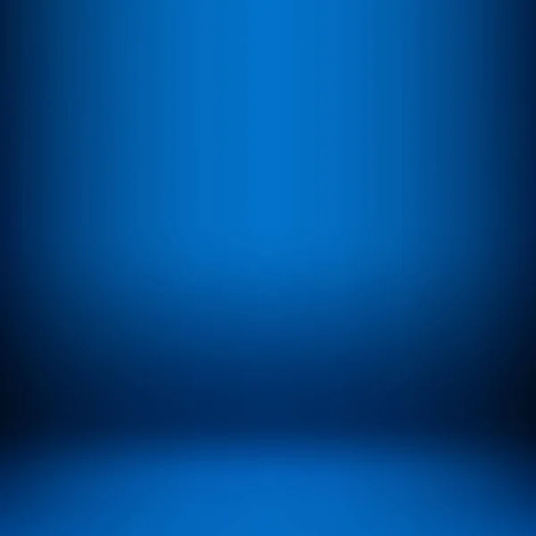 Vuoto blu Studio Room — Vettoriale Stock