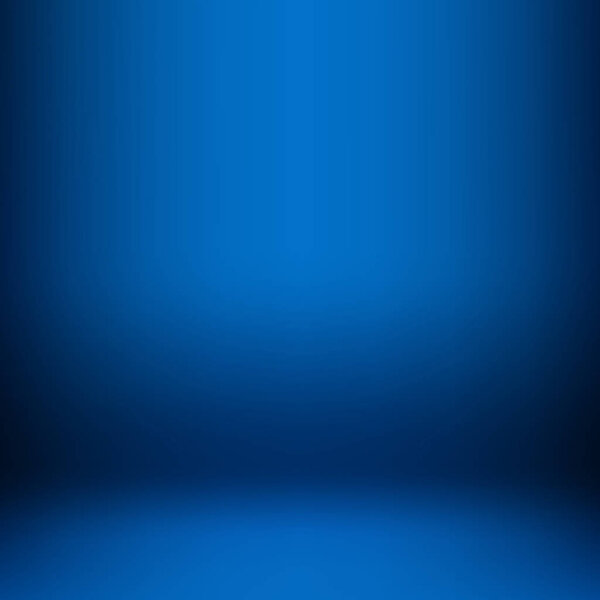 Пустой синий номер-студия
