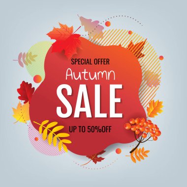 Sonbahar Bayrağıyla Sonbahar Yaprakları