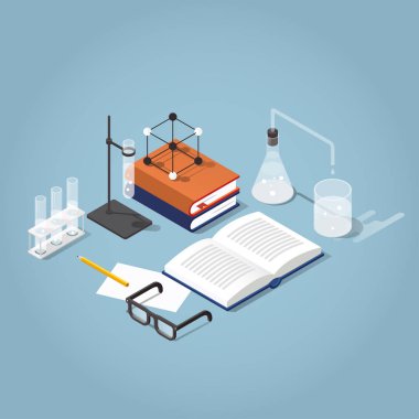 Kimya ödev izometrik çizimde