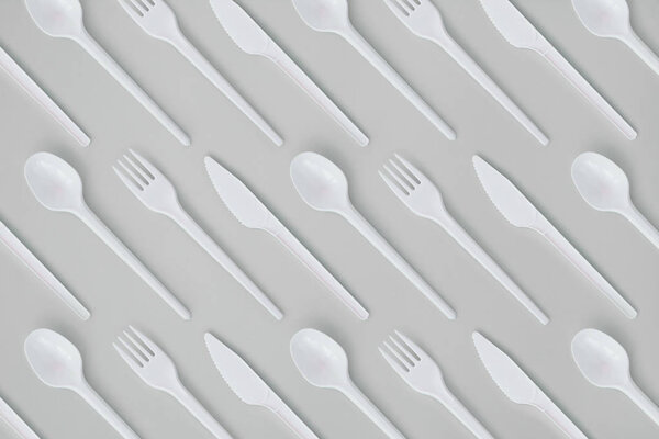 Fork, Spoons and Knives Flat Lay 