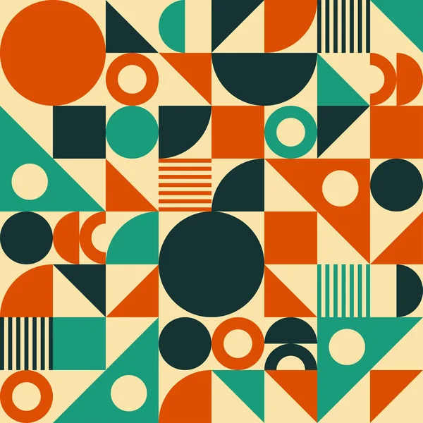Retro geometrik seamless modeli