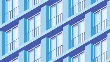 Isometric Binası Görüntü Çizimi