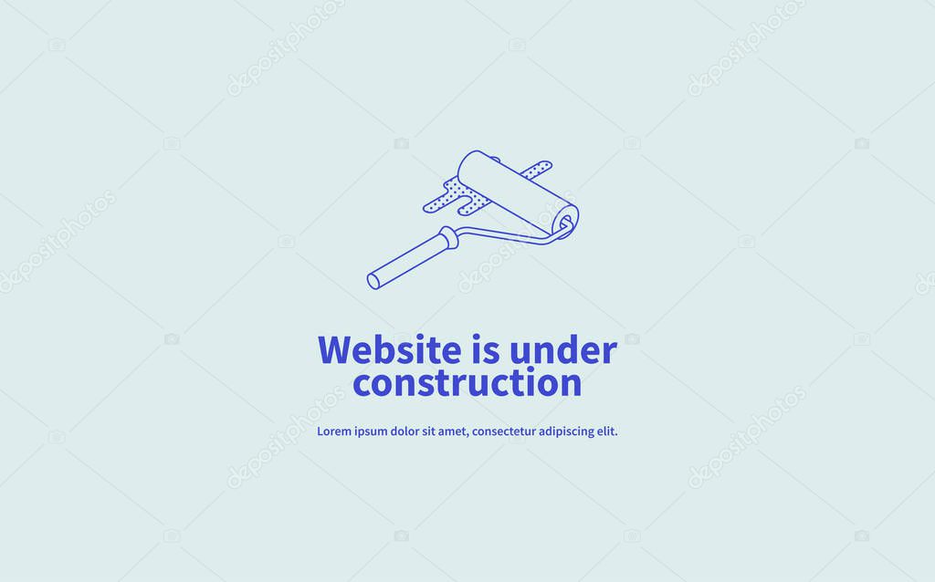 Website Under Construction Page