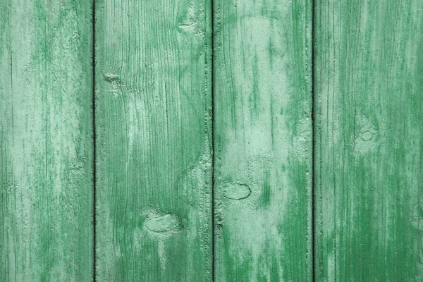 Textura Tábuas Madeira Tonificadas Verde — Fotografia de Stock