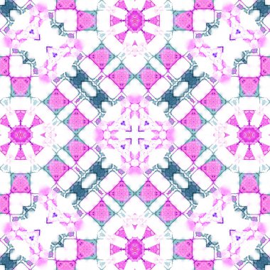 Kusursuz soyut desen. Karmaşık örgülü desen. Soyut kaleydoskop arkaplanı.