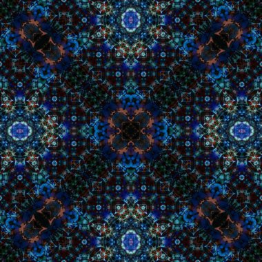 Kusursuz soyut desen. Karmaşık örgülü desen. Soyut kaleydoskop arkaplanı.